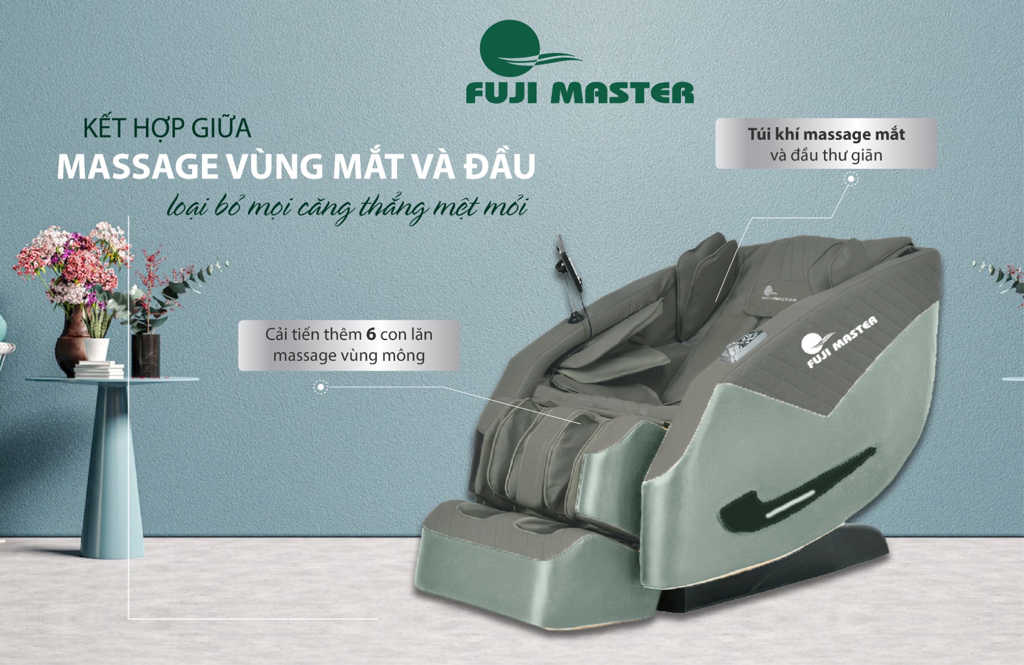 Ghế Massage toàn thân Fuji Master FJM-2162