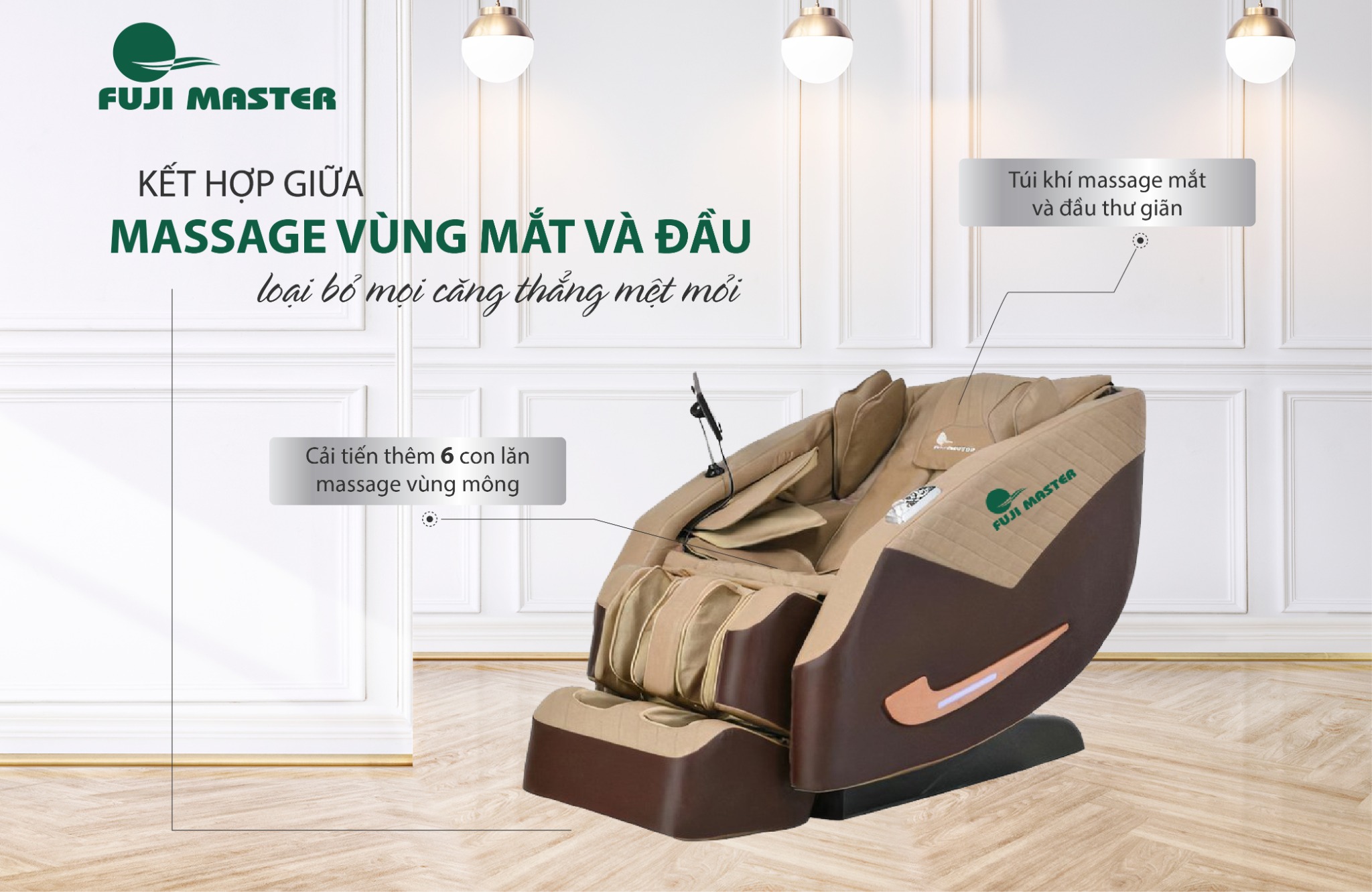 Ghế Massage toàn thân Fuji Master FJM-2164