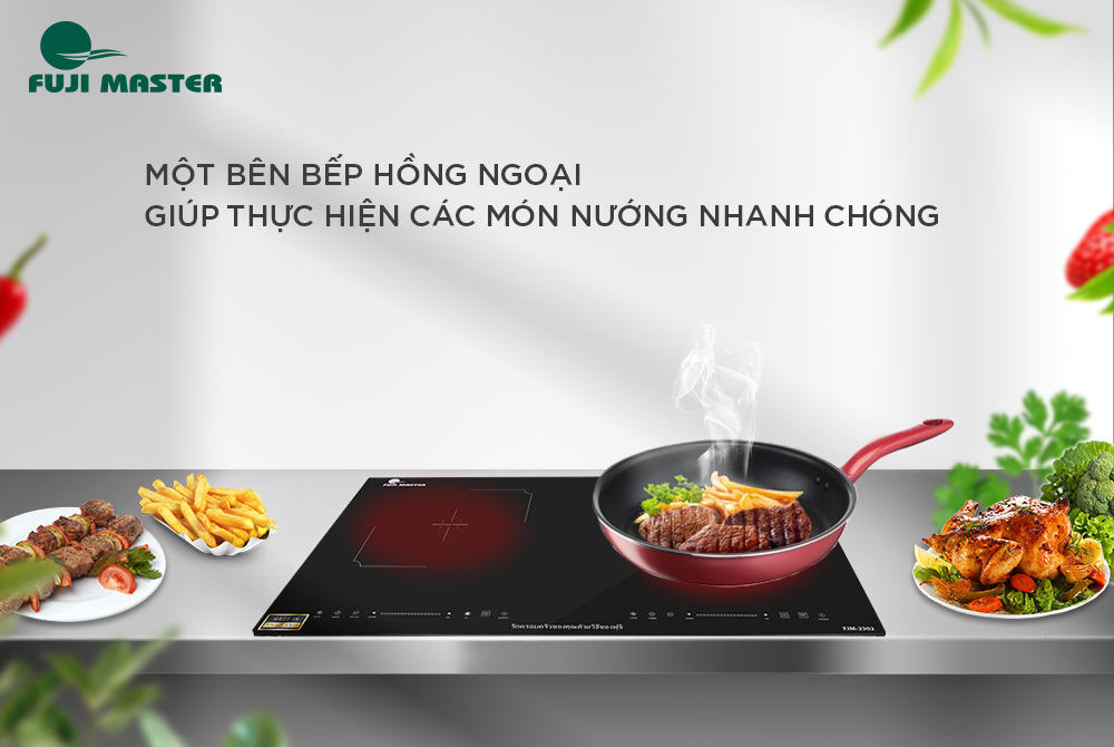 Bếp Đôi Từ – Hồng Ngoại Fuji Master FJM-2302
