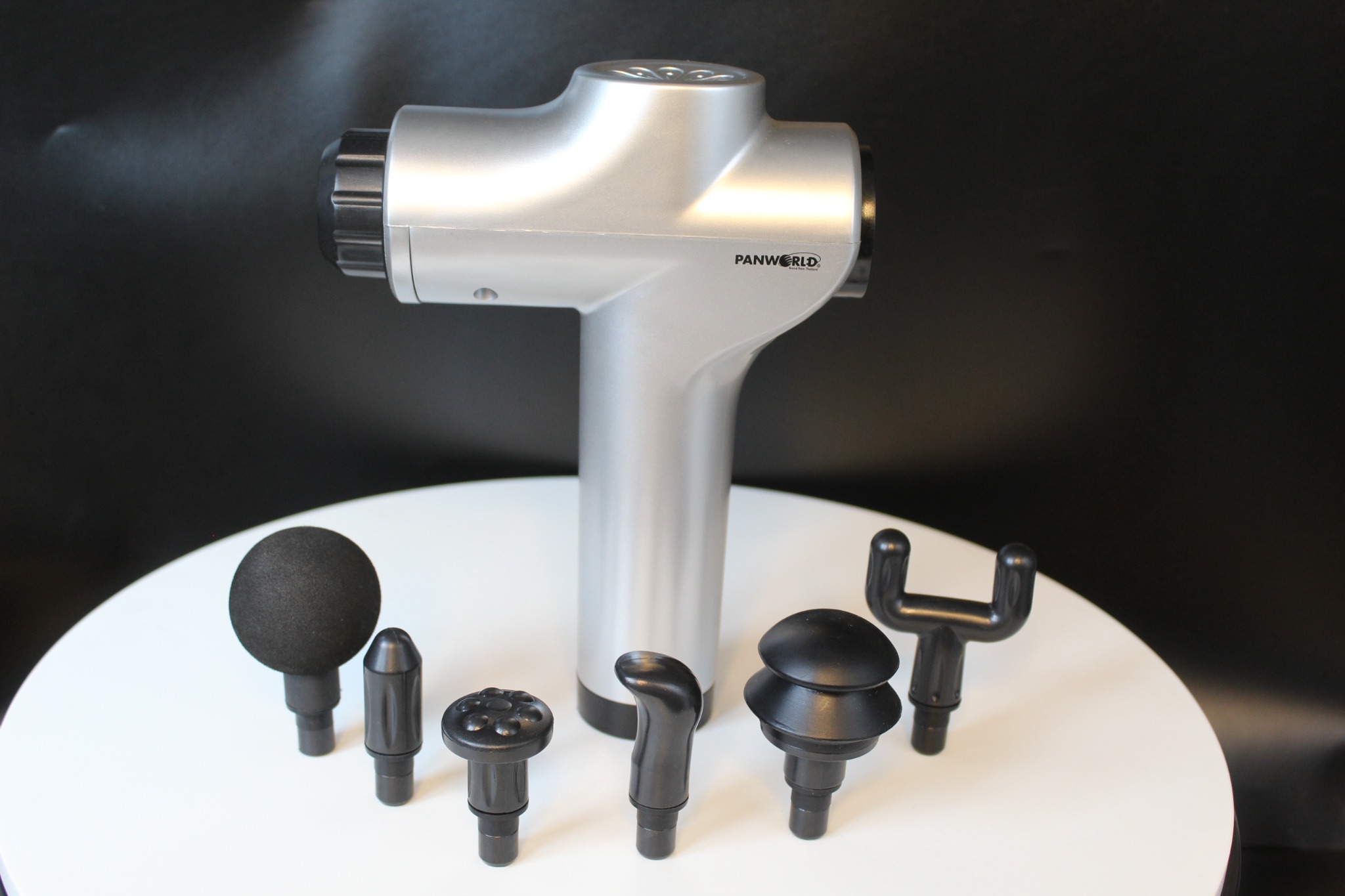 Súng Massage Cầm Tay Toàn Thân Đa Năng Cao Cấp 99 Cấp Độ Panworld PW-3013