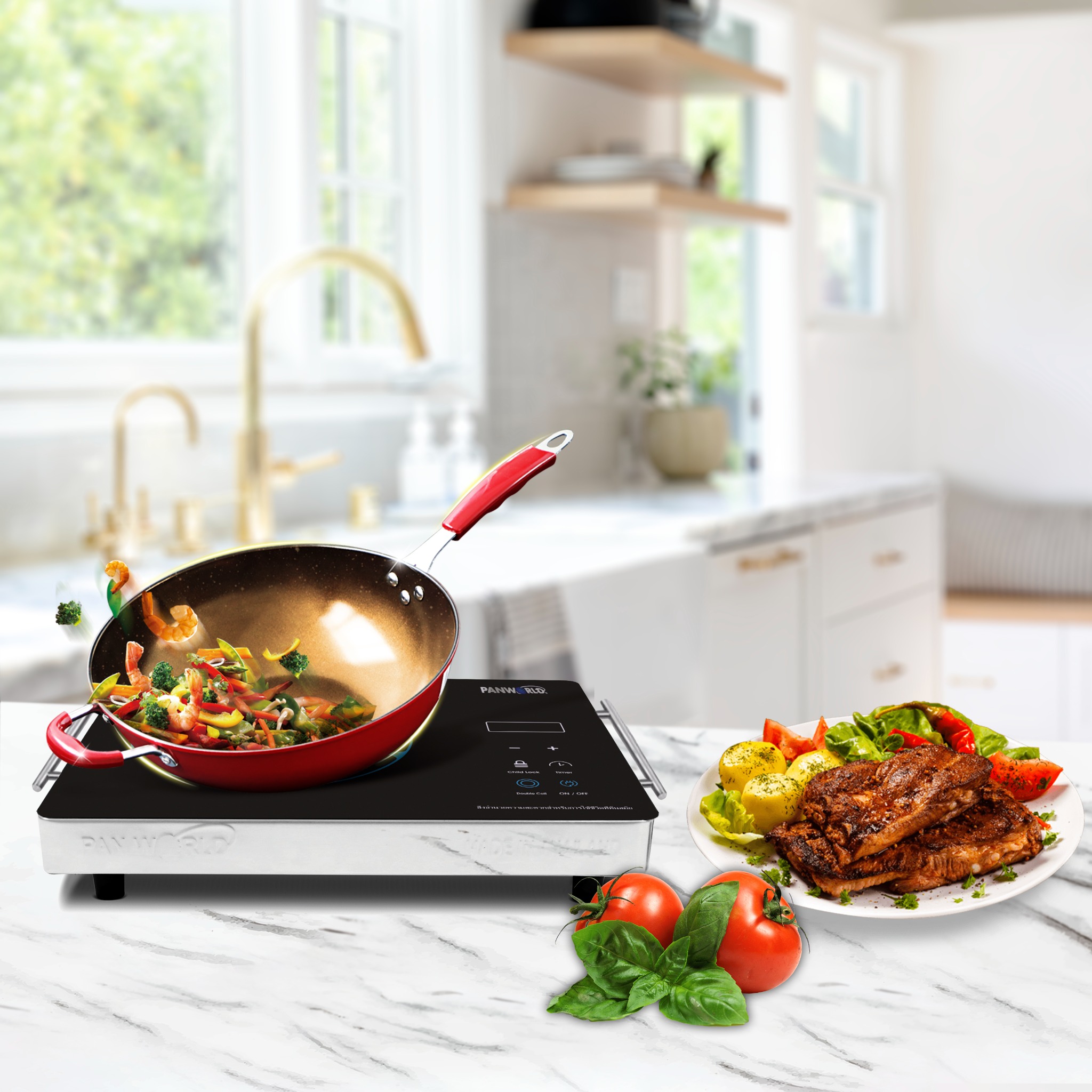 Bếp Hồng Ngoại Panworld PW-636 (R-B)