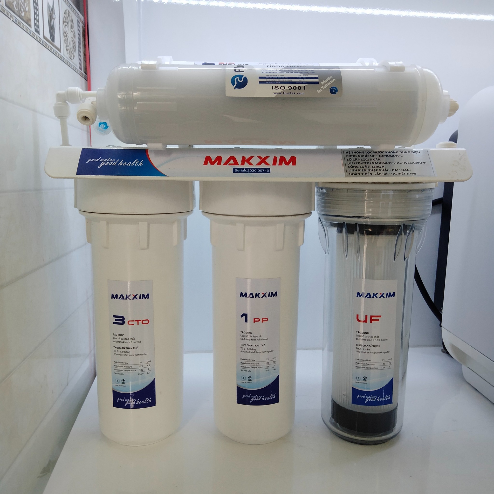Lọc Nước UF Nano Makxim
