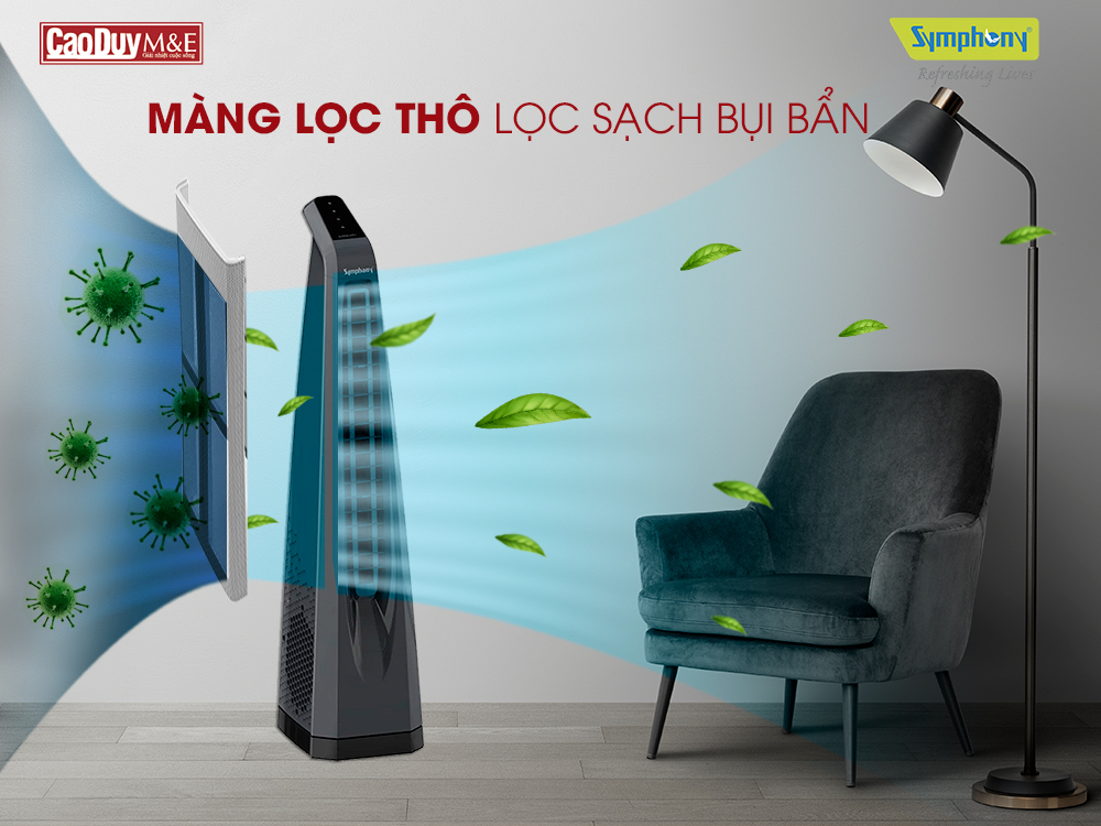 Quạt tháp cao cấp SYMPHONY SPN-23i