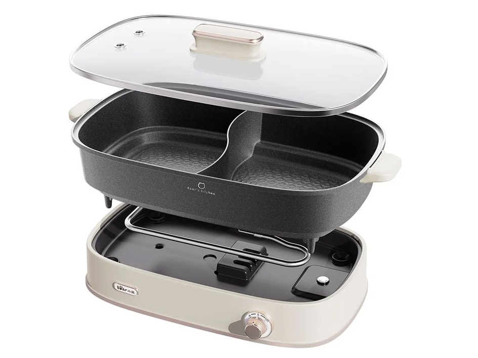 Nồi lẩu điện hai ngăn Bear DHG-D65A1