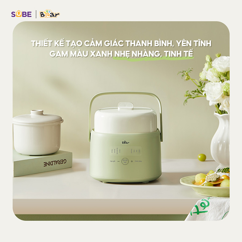 Nồi nấu chậm Bear SB-NNC10 (1 lít)