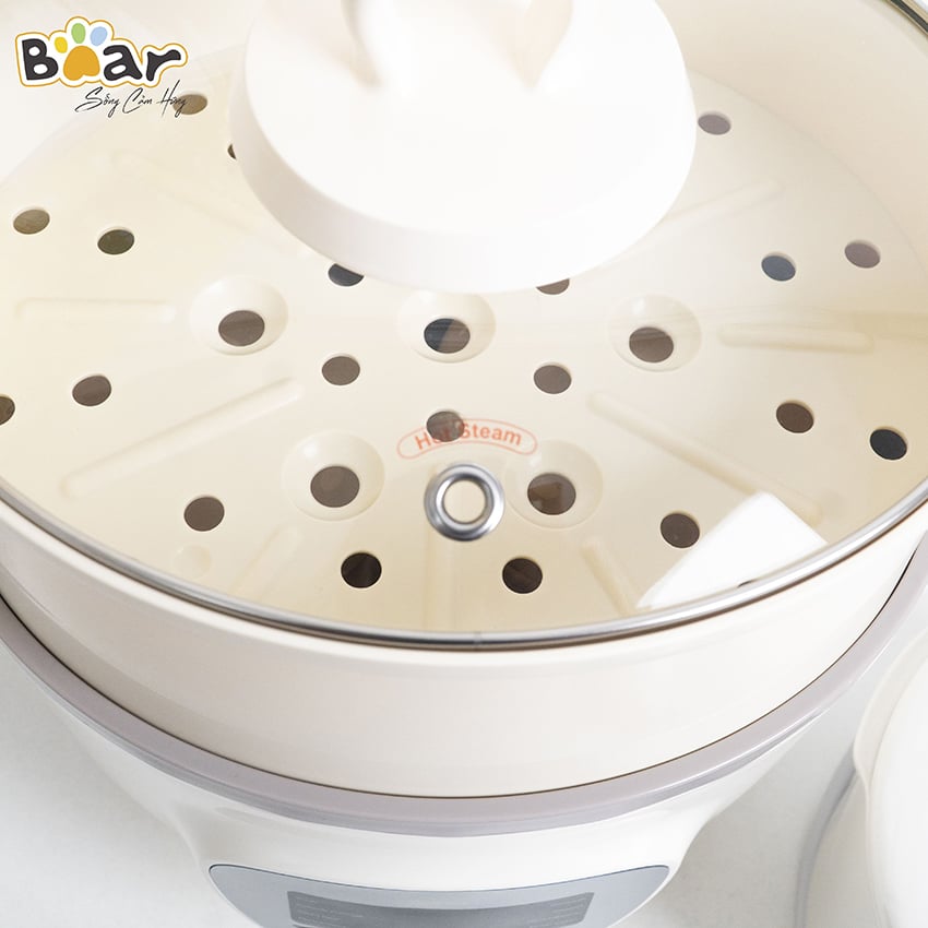 Nồi nấu chậm Bear SUBE002 1,6L (kem)
