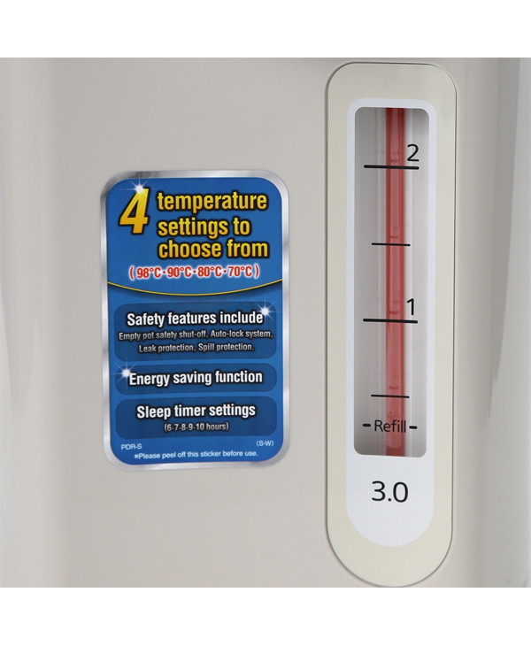 Bình thủy điện Tiger 3.0 lít PDR-S30W