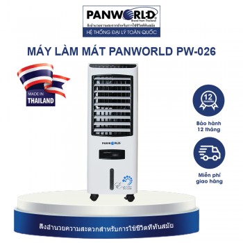 Máy Làm Mát Điều Hoà Lọc Không Khí Dung Tích 17L Hẹn Giờ Điều Khiển Từ Xa PANWORLD THÁI LAN PW-026