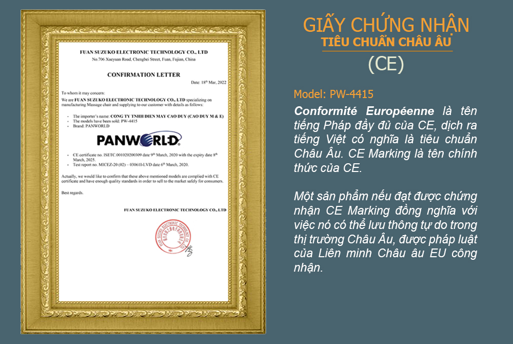 Ghế Massage Panworld PW-4415
