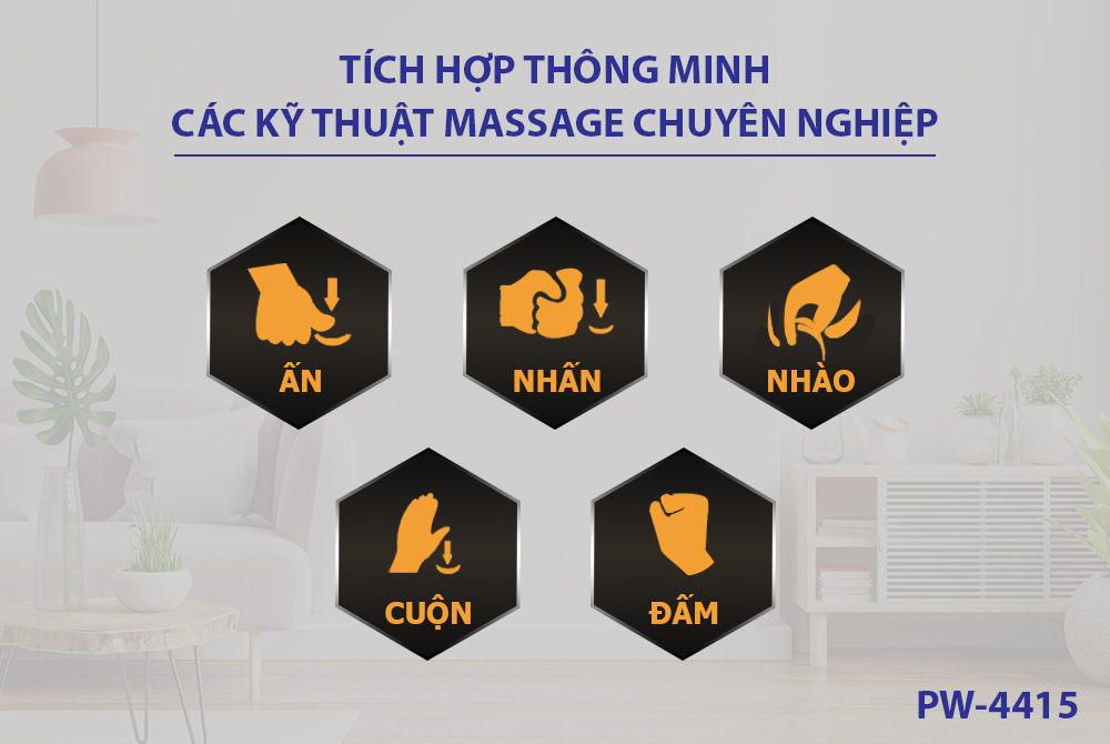 Ghế Massage Panworld PW-4415