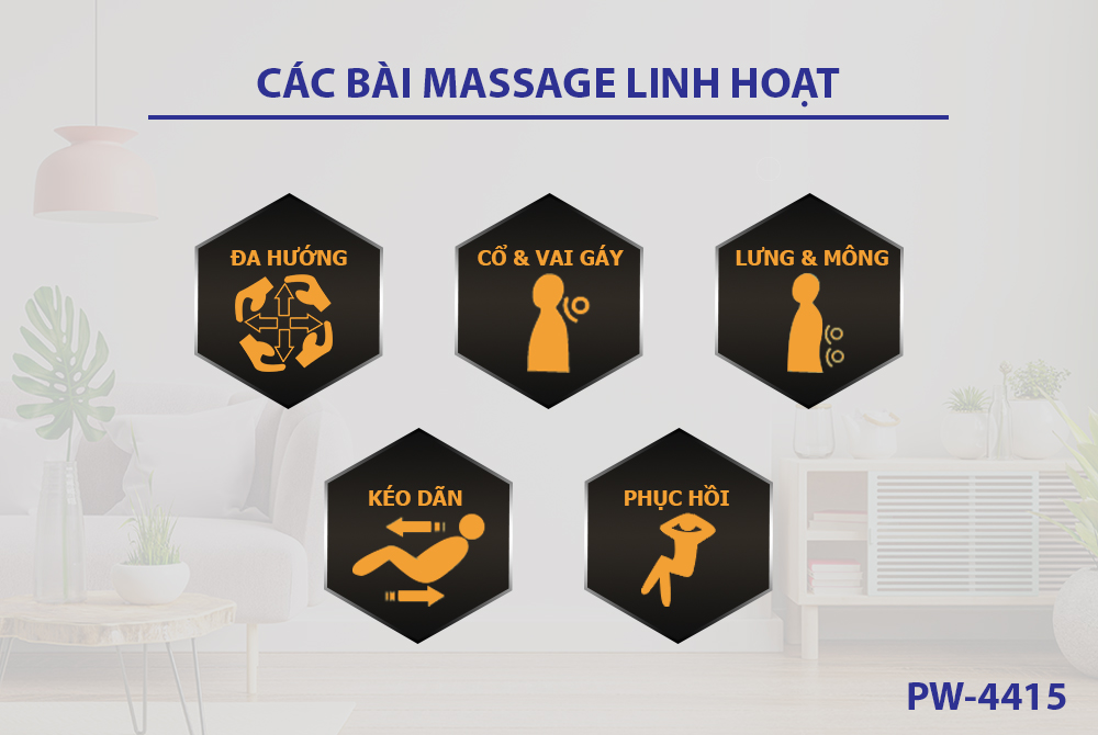 Ghế Massage Panworld PW-4415