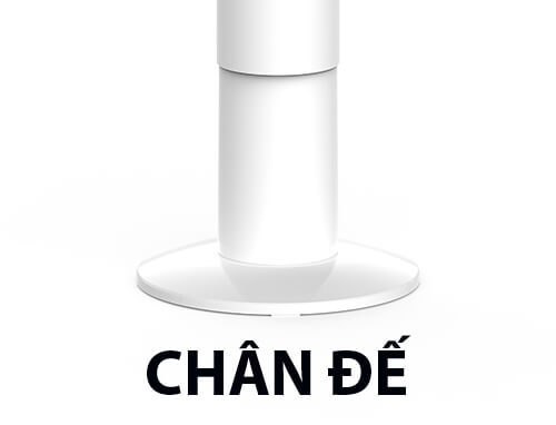 Quạt Tháp Không Cánh Cao Cấp Xoay 90 Độ Điều Khiển Từ Xa Panworld Thái Lan PW-8207 (B-W)