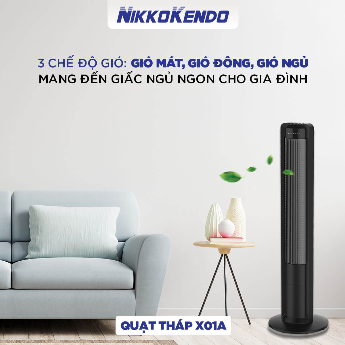 Quạt Tháp Nikkokendo X0A1