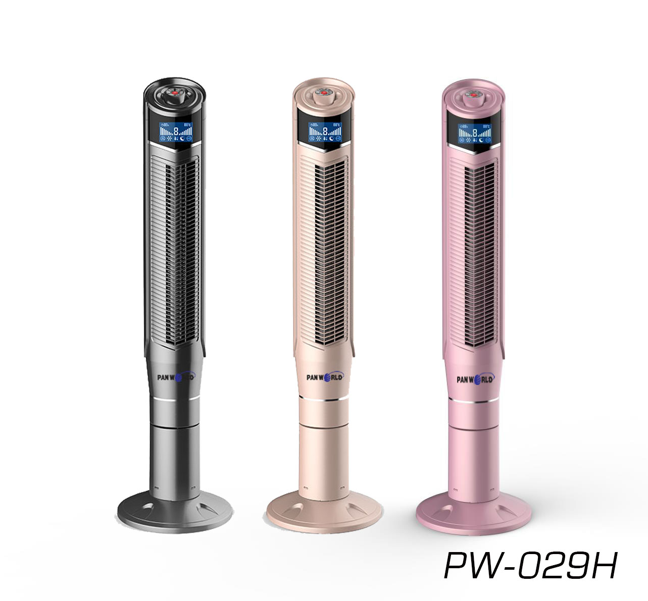 Quạt Tháp Không Cánh Cao Cấp Xoay 360 Độ Lọc Không Khí Panworld Thái Lan PW-029H