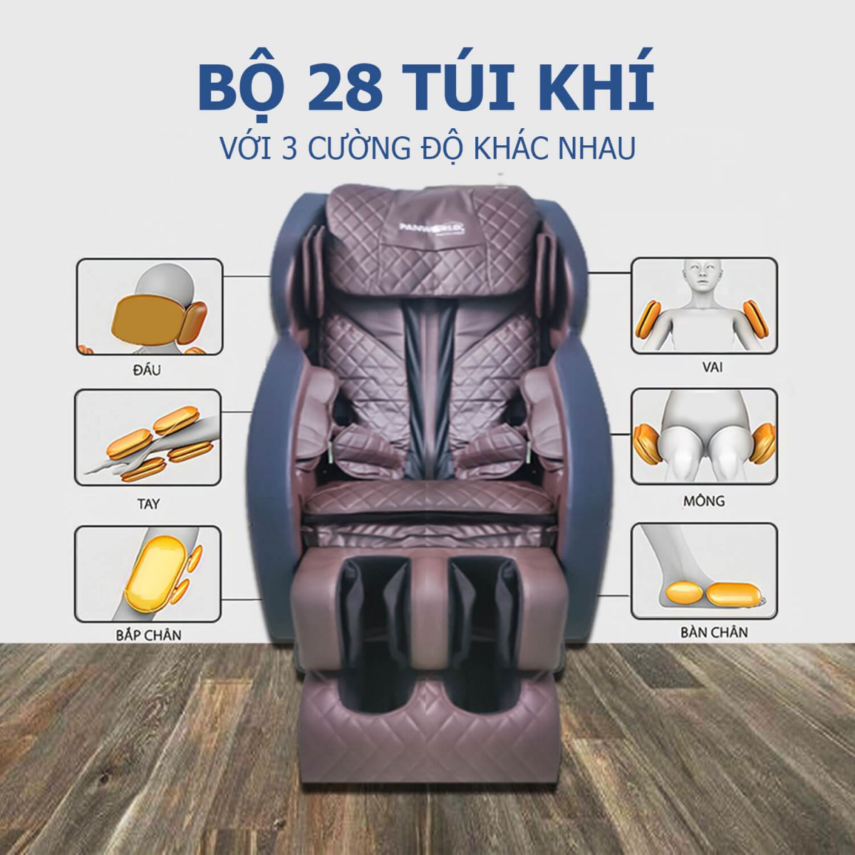 Ghế Massage Panworld  PW-5499