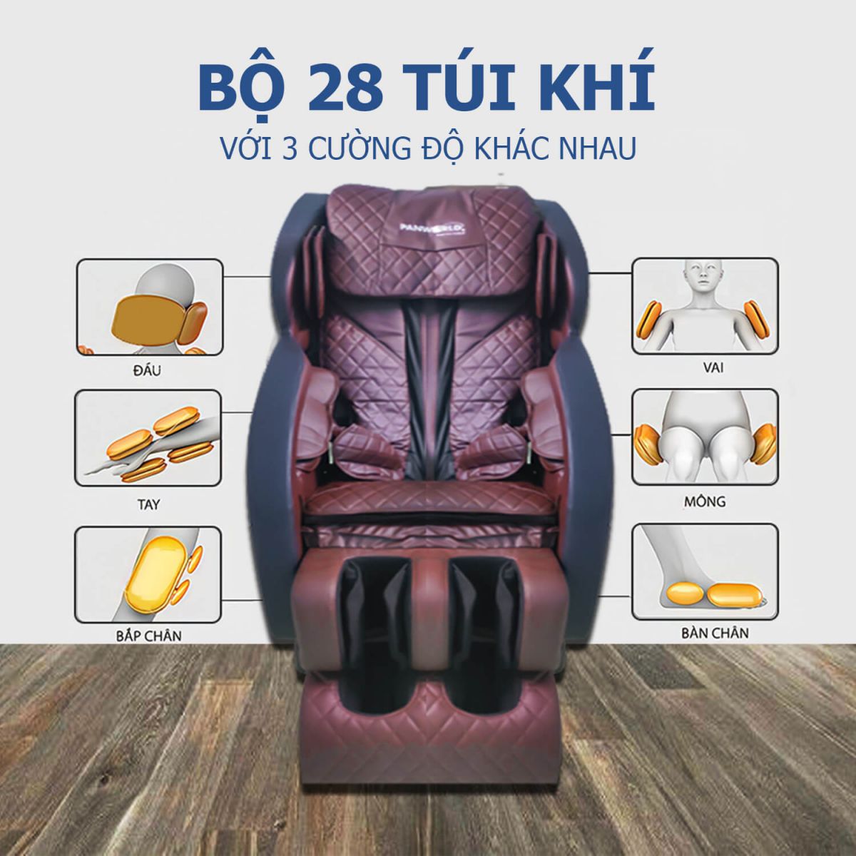 Ghế Massage Panworld PW-5599