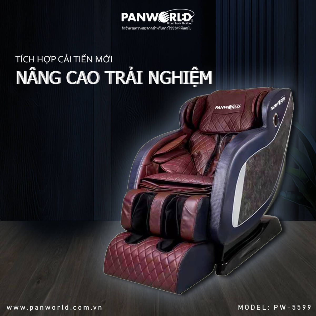 Ghế Massage Panworld PW-5599