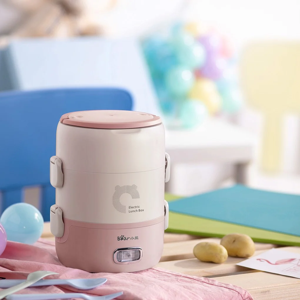 Hộp cơm điện 3 tầng Bear DFH-B20S6