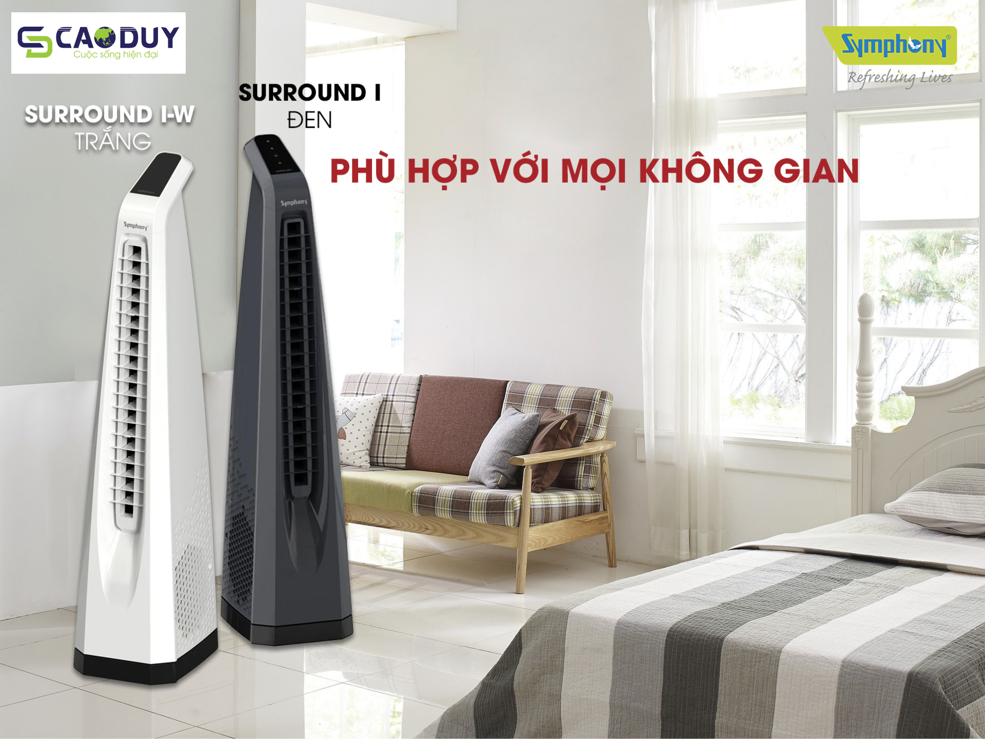 Quạt tháp cao cấp SYMPHONY Surround i
