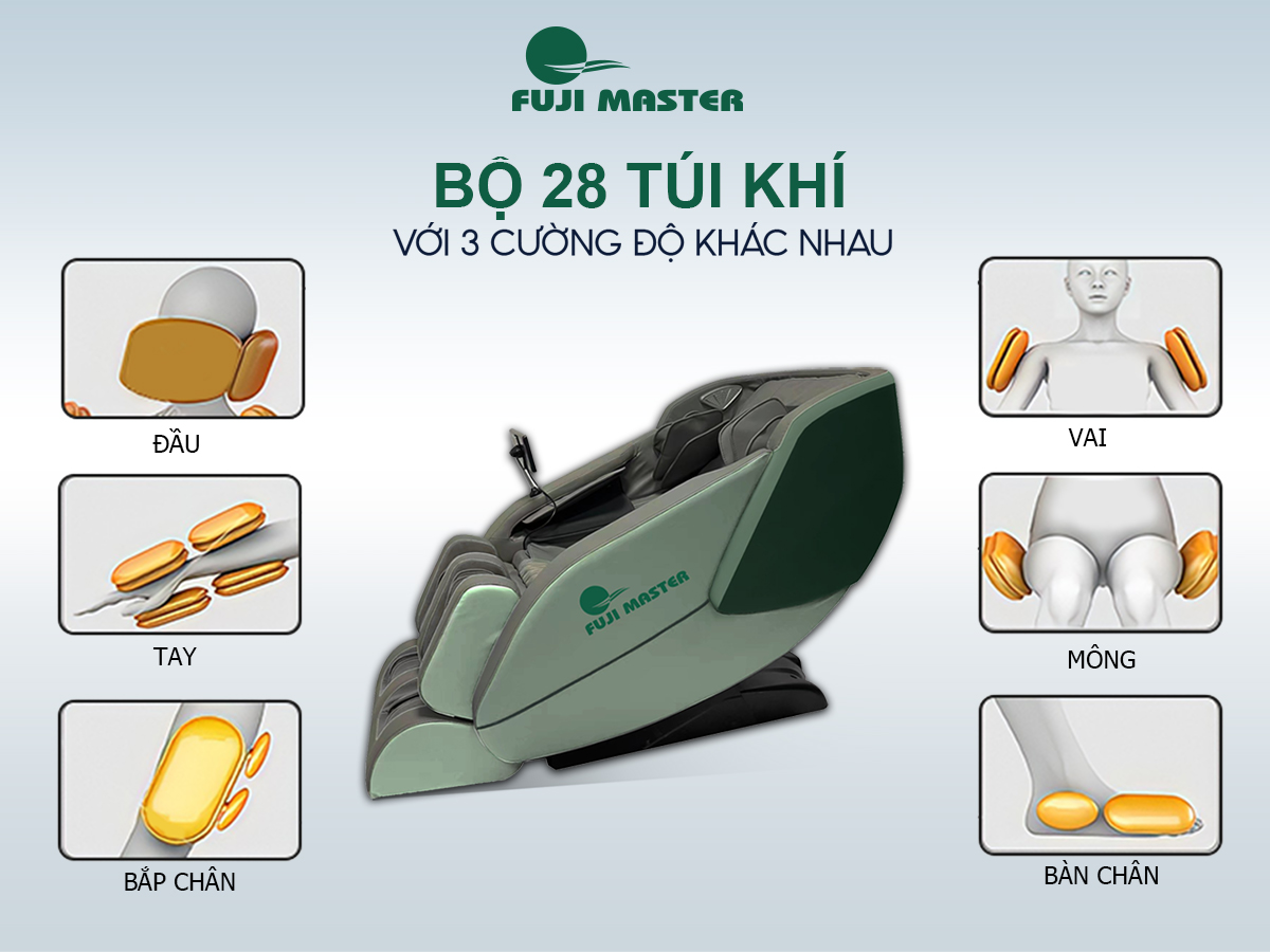 Ghế Massage Toàn Thân Fuji Master FJM-2183