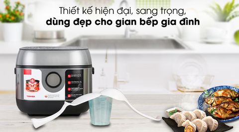 Nồi cơm điện tử cao tần Toshiba RC-10IP1PV