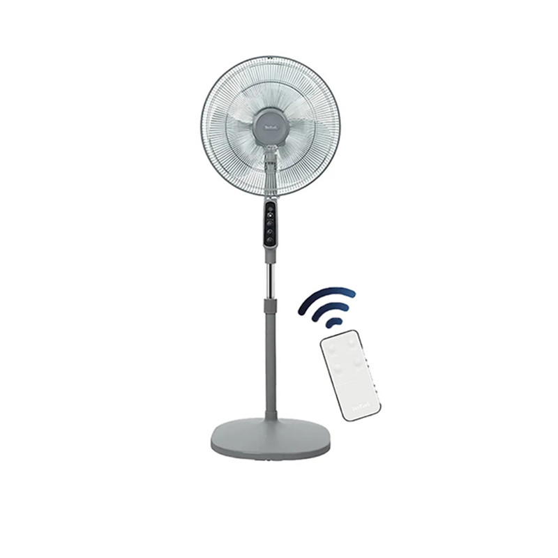 Quạt đứng Tefal VH444790 Xám có remote