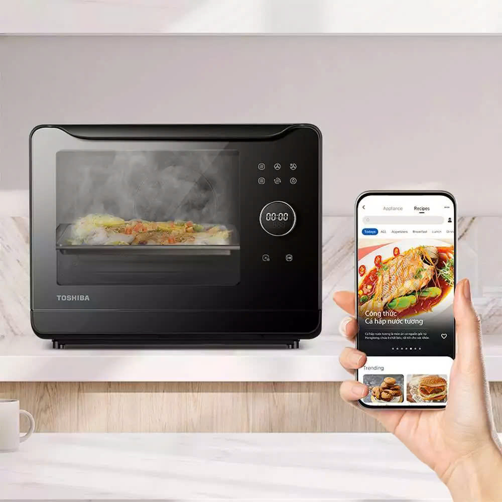 Lò nướng hấp thông minh Toshiba MS3-STQ20SE(BK)