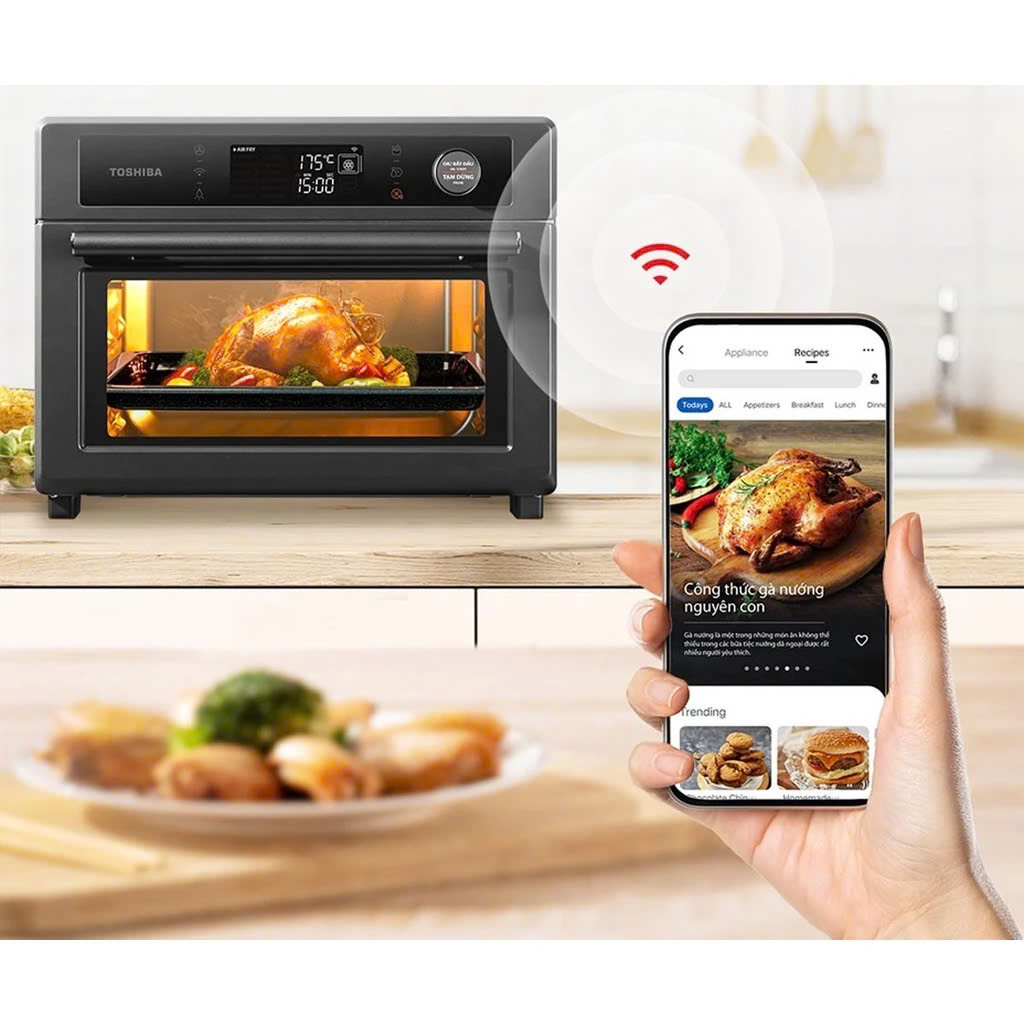 Lò chiên không dầu Toshiba TL2-SAC25GZC(GR)