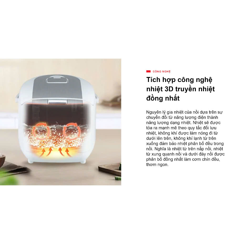 Nồi cơm điện tử Toshiba RC-18NTFV(W)