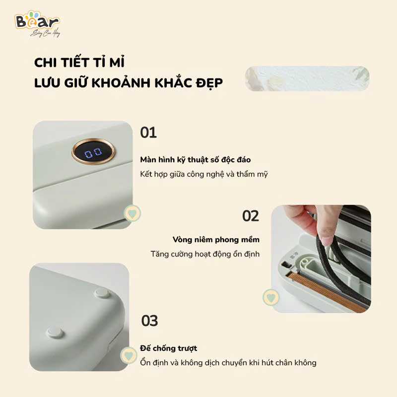 Máy hút chân không Bear SB-CK95W