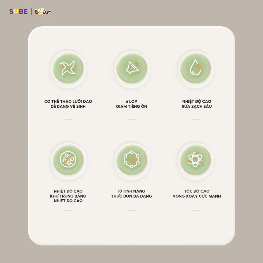 Máy làm sữa hạt Bear SB-SH17V