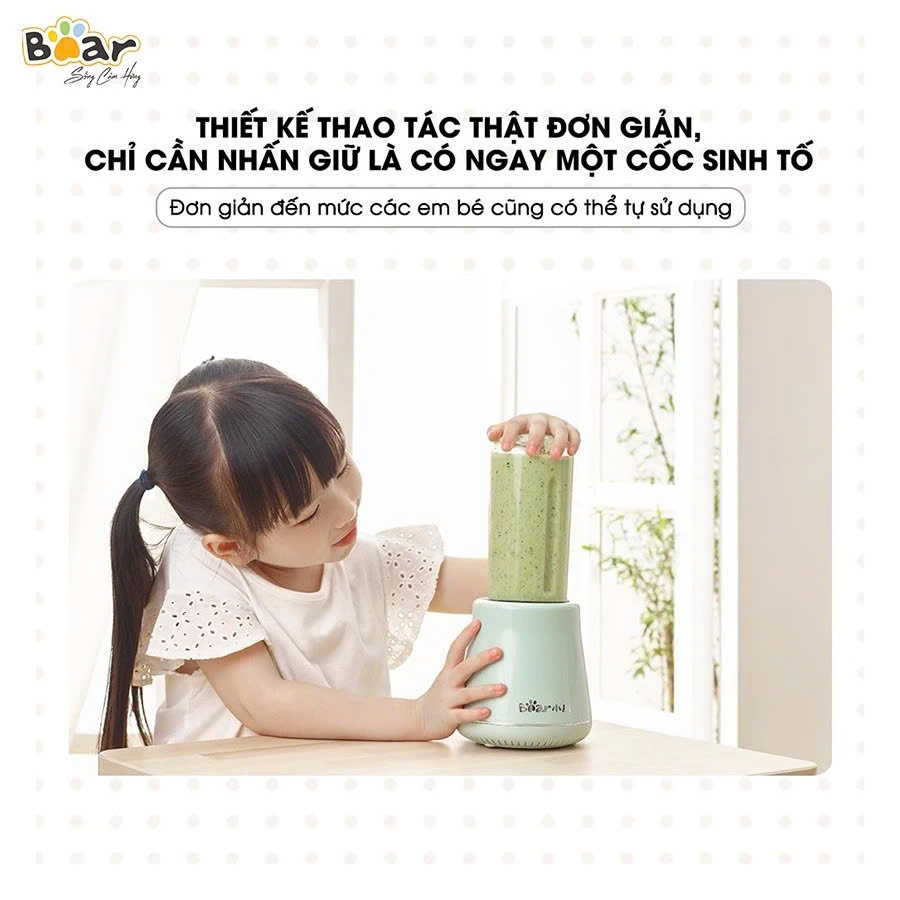Máy xay sinh tố cầm tay Bear LLJ-D04A1