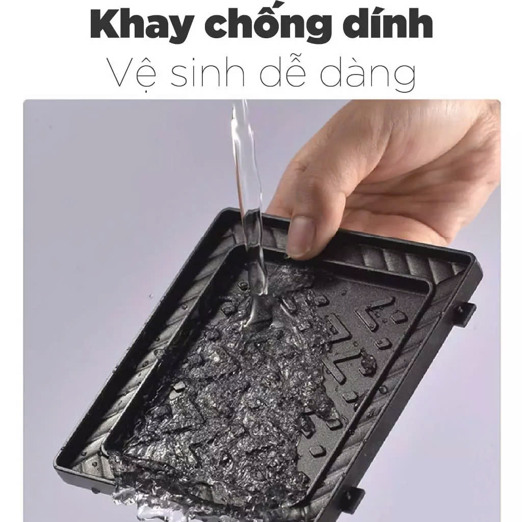 Máy nướng bánh 2 khay Bear DBC-C06M1