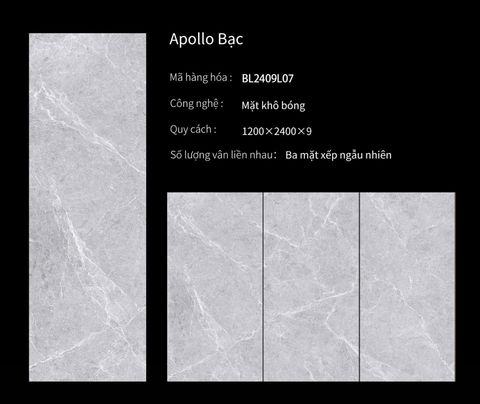  Apollo Bạc (mẫu 1) 