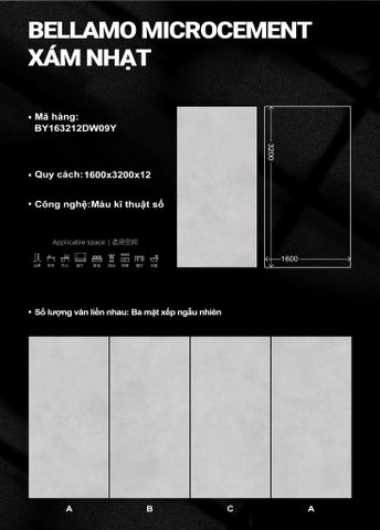  Bellamo Microcement Xám Nhạt (mẫu 2) 