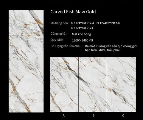  Carved Fish Maw Gold 1 