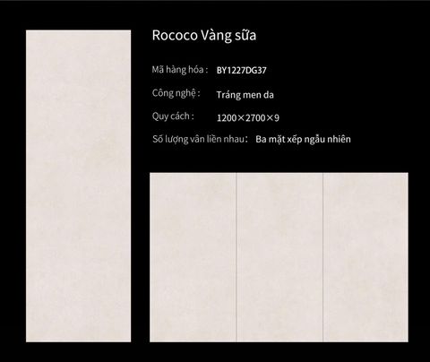  Rococo Vàng sữa 