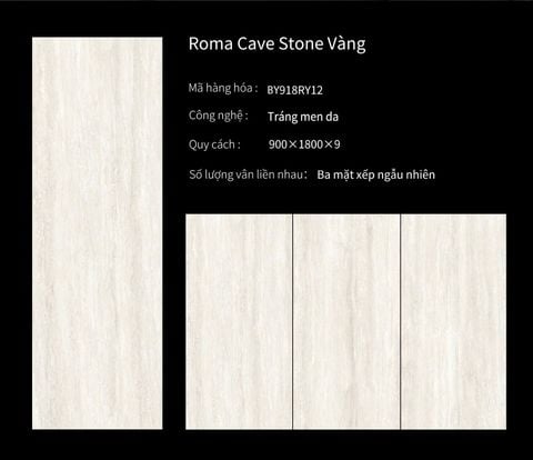  Roma Cave Stone Vàng 