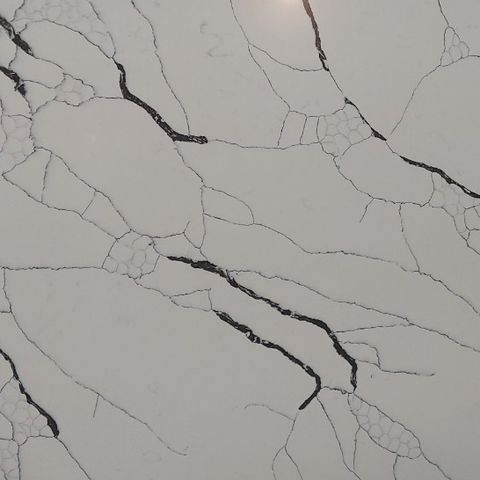  Đá quartz DFV - DV8027W Calacatta Black 