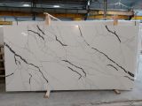  Đá quartz DFV - DV8027W Calacatta Black 