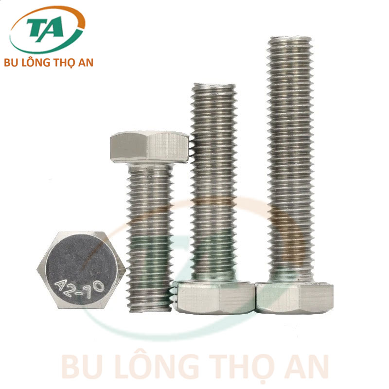 Bu lông Inox 201 ren lửng, ren suốt nhập khẩu, giá rẻ – Bu Lông Thọ An