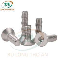 DIN 7991 Bu lông lục giác chìm đầu bằng Inox 201, 304, 316, 316L