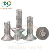 DIN 7991 Bu lông lục giác chìm đầu bằng Inox 201, 304, 316, 316L