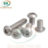 DIN 7380 Bu lông lục giác chìm đầu cầu Inox 201, 304, 316, 316L