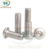 DIN 7380 Bu lông lục giác chìm đầu cầu/ đầu mo Inox 201, 304, 316, 316L