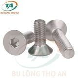 DIN 7991 Bu lông lục giác chìm đầu bằng Inox 201, 304, 316, 316L