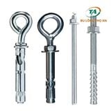 Bu lông nở móc inox 304, 201, 316 thép mạ chất lượng cao