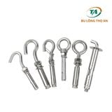 Bu lông nở móc inox 304, 201, 316 thép mạ chất lượng cao