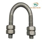 Ubolt mạ kẽm - Cùm U thép mạ chống ăn mòn hiệu quả