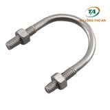 Ubolt mạ kẽm - Cùm U thép mạ chống ăn mòn hiệu quả